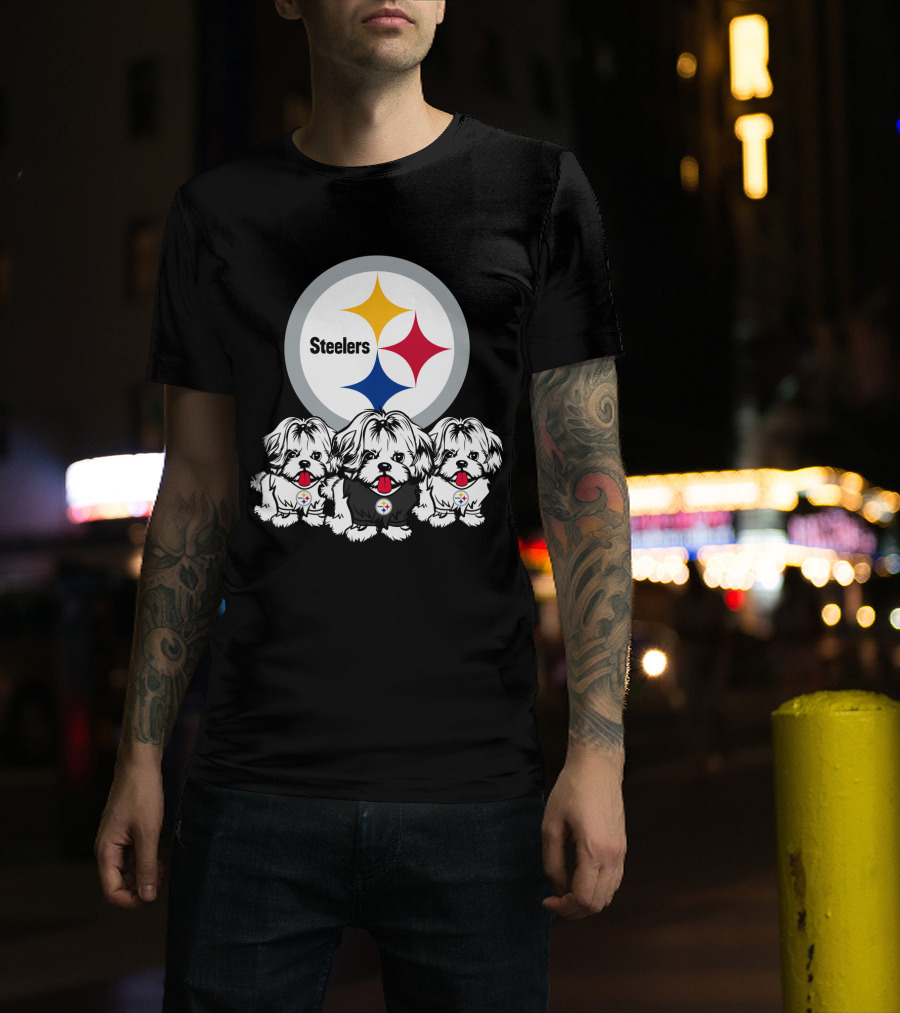 Steelers Shih Tzu T-Shirt