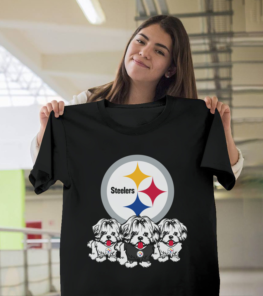 Steelers Shih Tzu T-Shirt