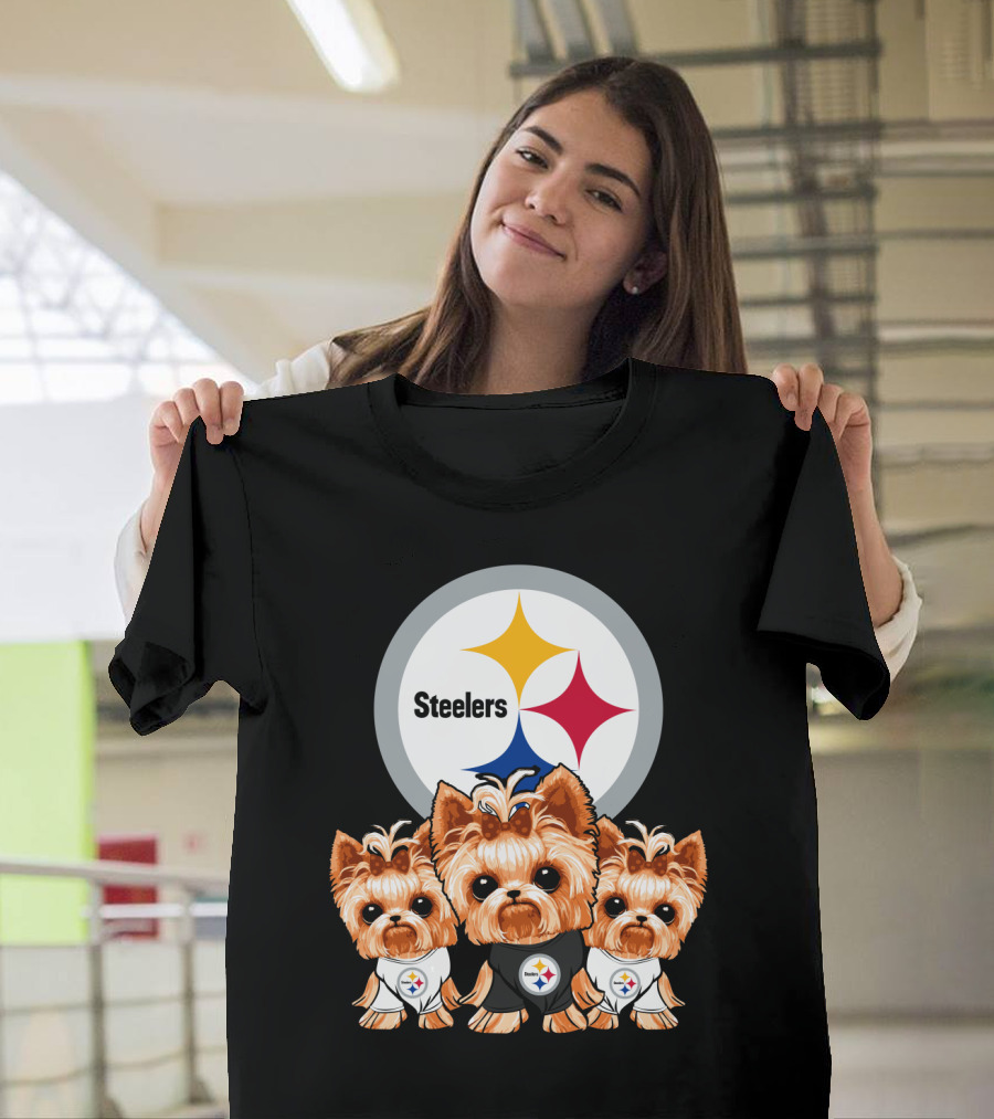 Steelers Yorkshire Terriers T-Shirt