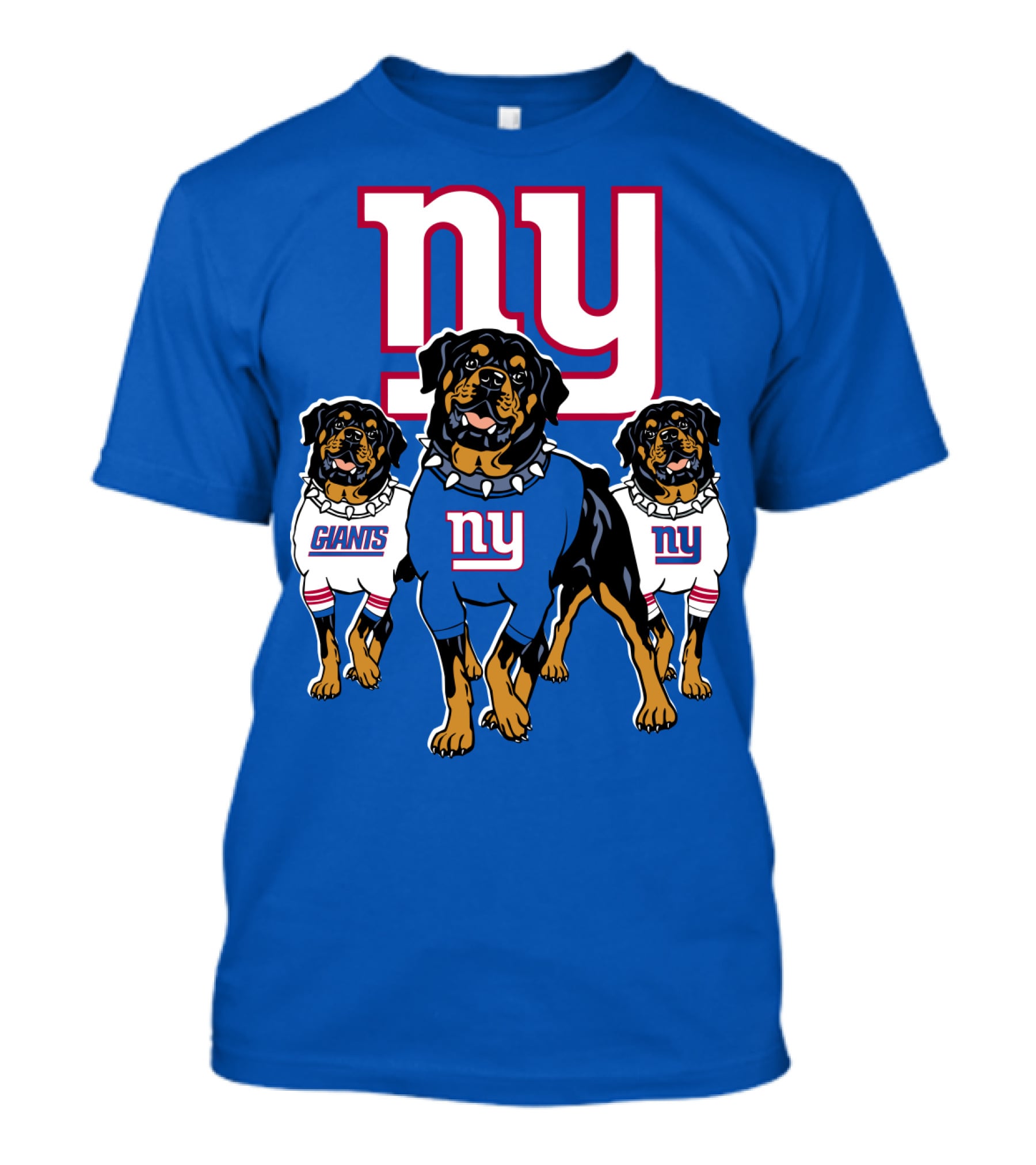New York Giants Rottweiler T-Shirt