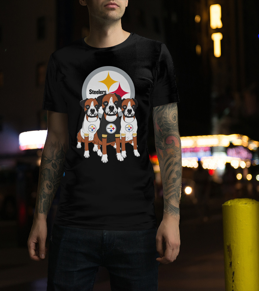 Steelers Boxer Trio T-Shirt