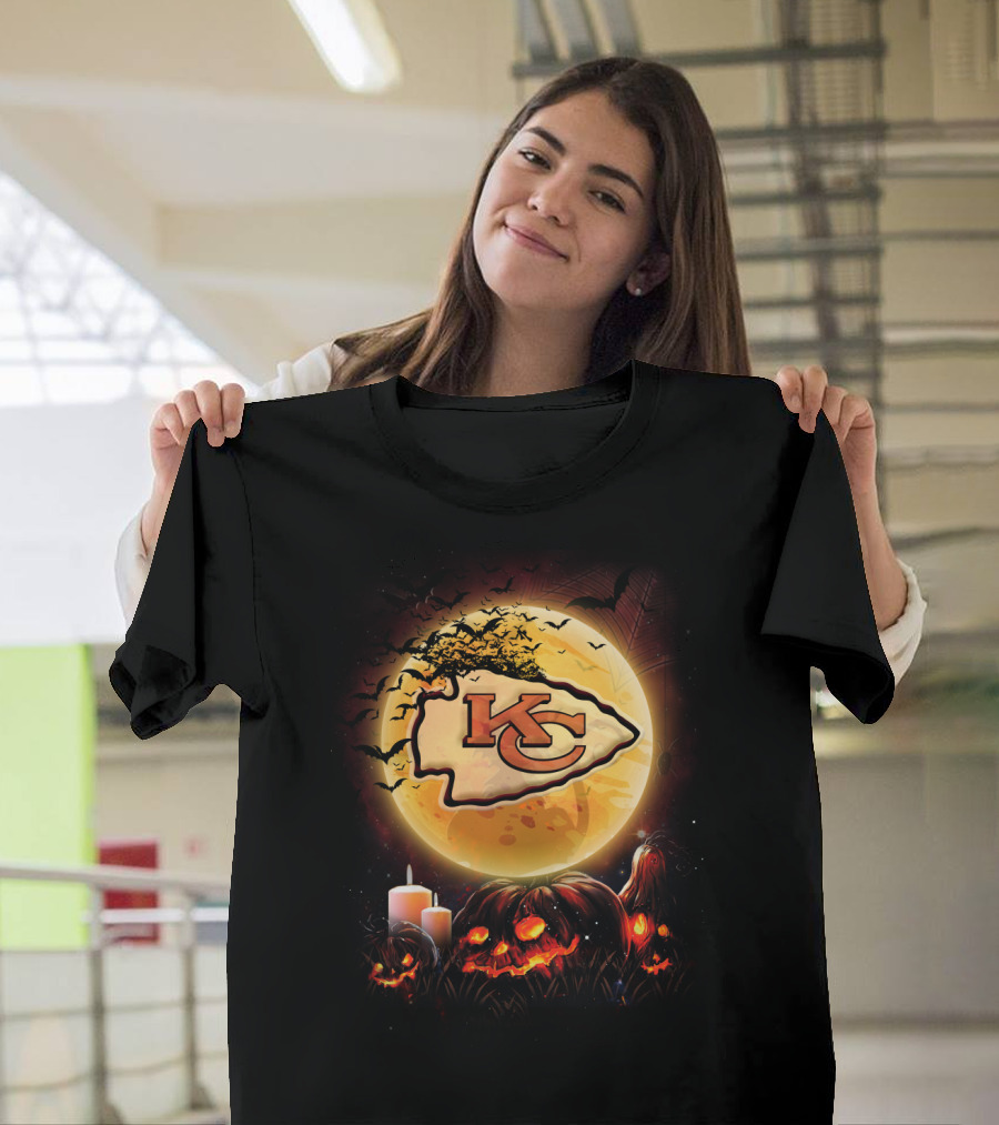 Kansas City Chiefs Halloween T-Shirt
