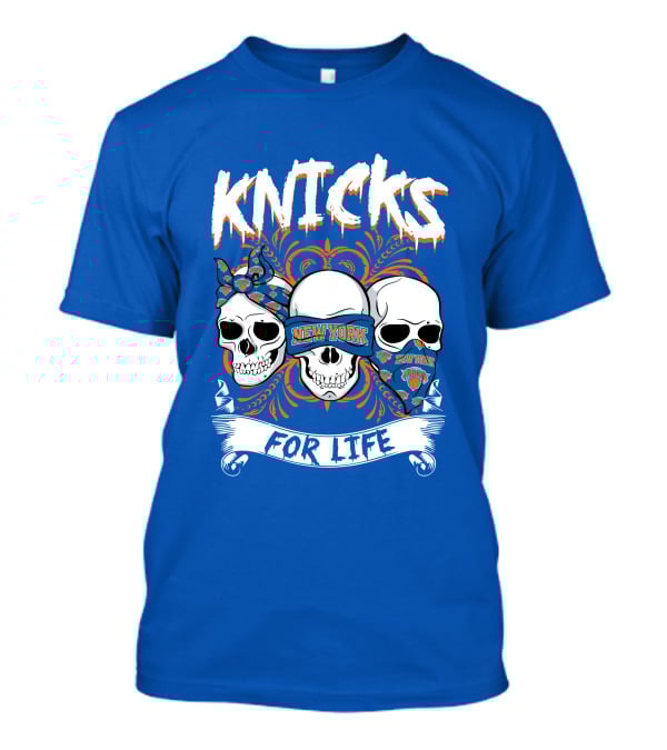 Knicks New York For Life T-Shirt