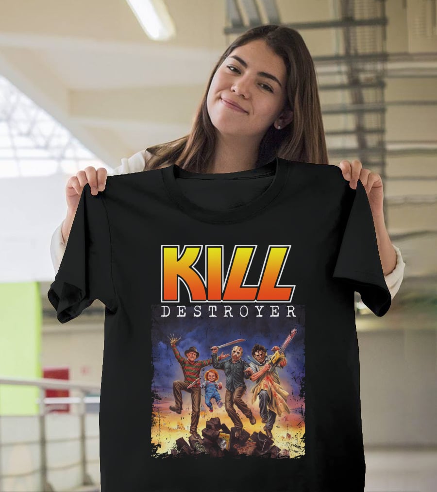 Kill Destroyer Killer Team-Up Art T-Shirt