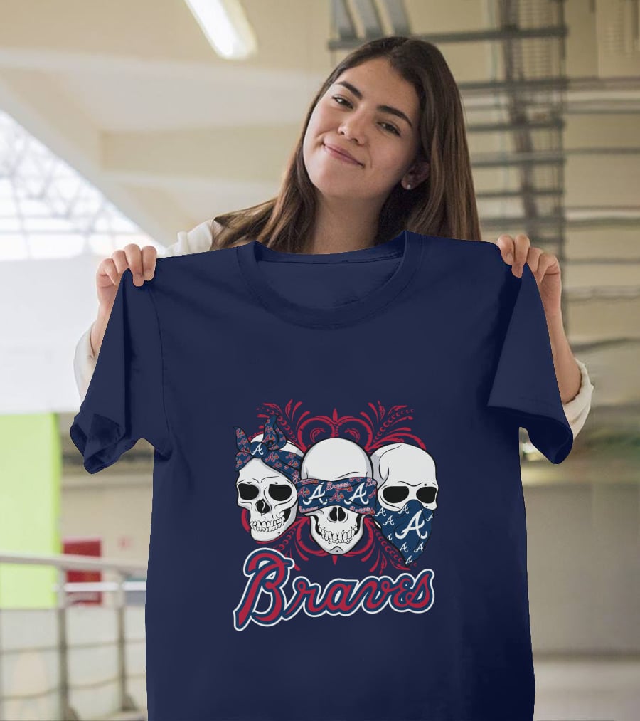 Braves Skull Bandana T-Shirt