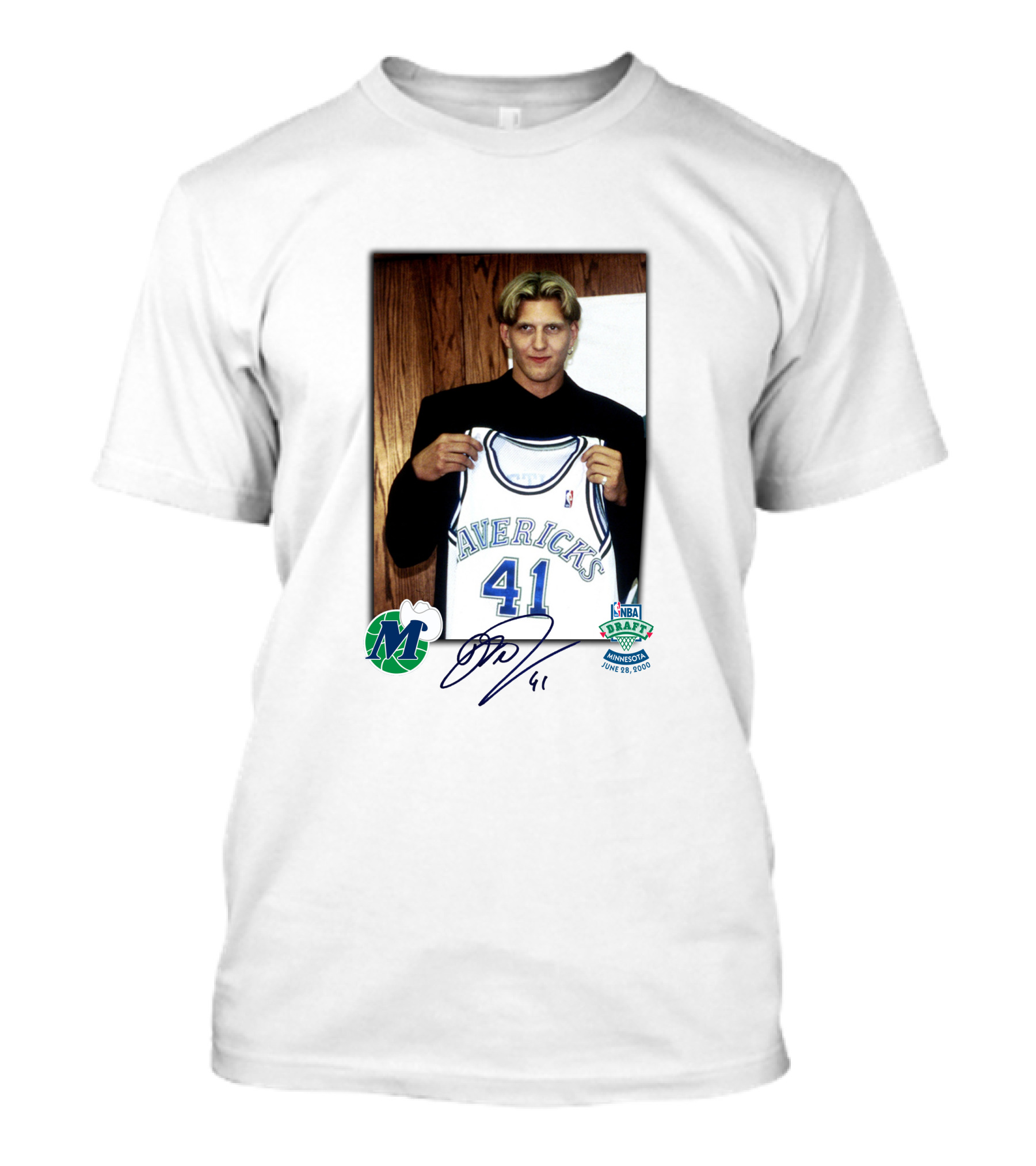 Nba Draft Mavericks 41 June 1998 T-Shirt