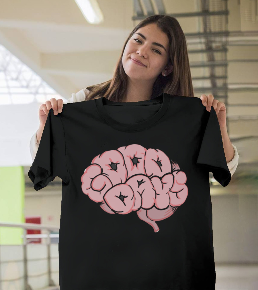 SZA Good Days Brain Illustration Merchandise T-Shirt