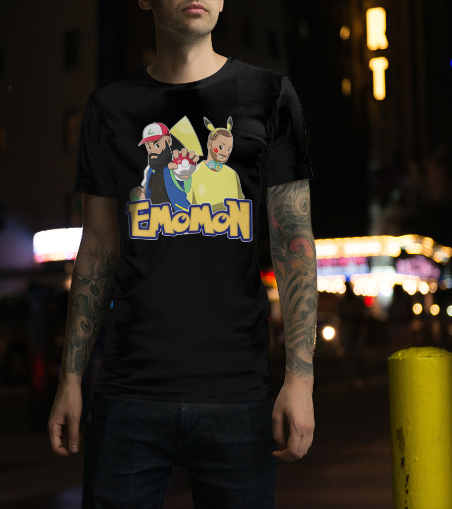 Emomon Pikachu Trainer T-Shirt