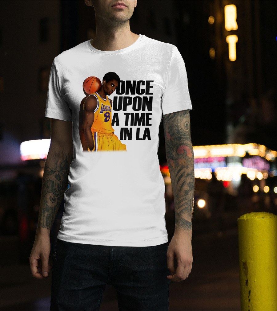 Once Upon A Time In LA Lakers 8 T-Shirt