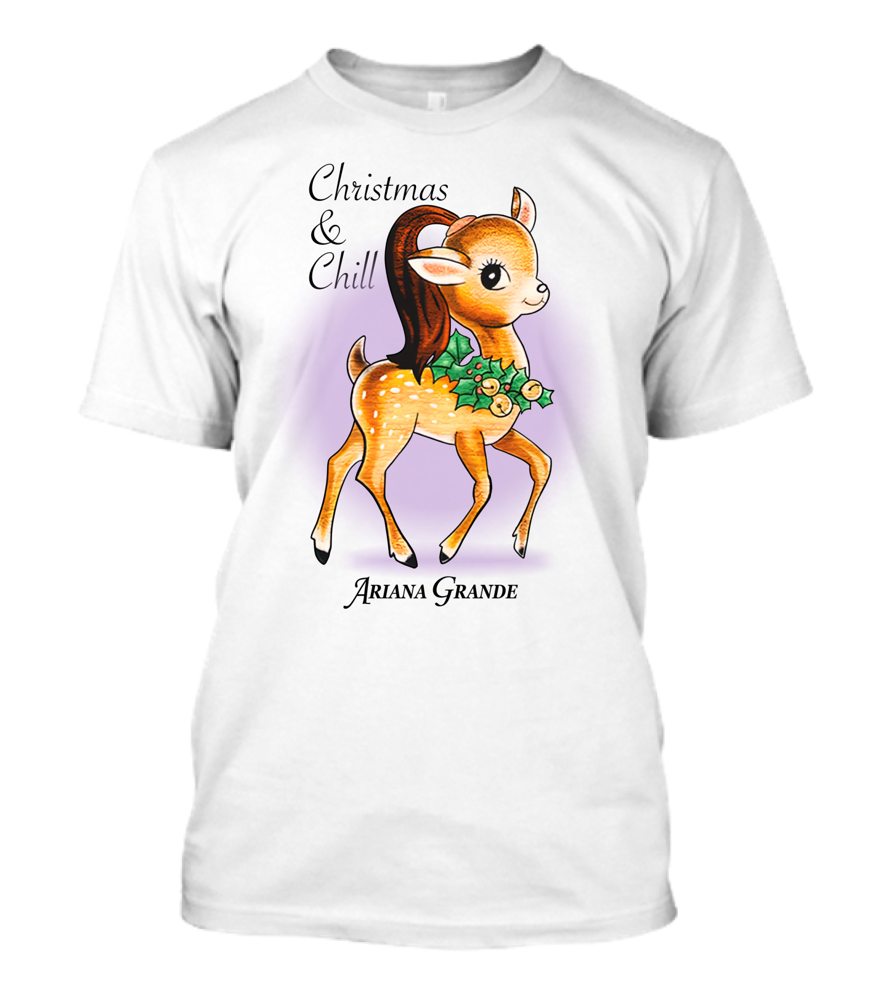 Ariana Grande Positions Photo I Christmas And Chill T-Shirt