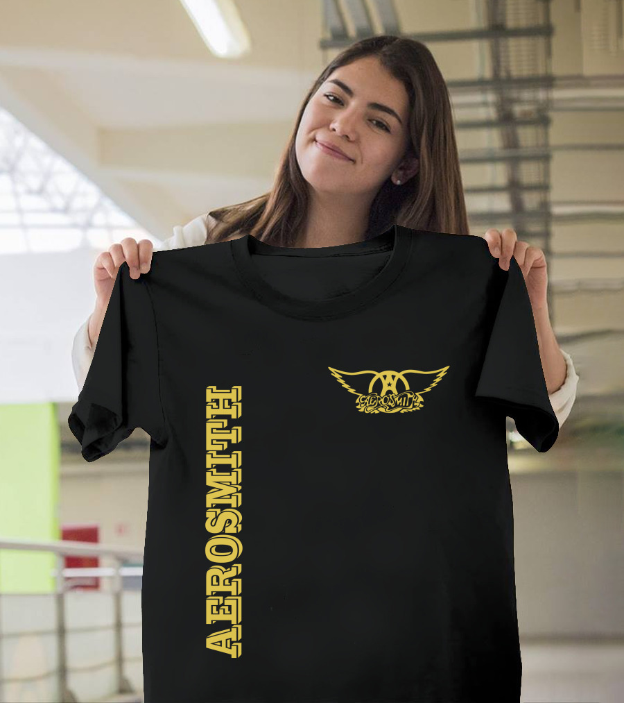 Aerosmith Winged Logo Bold T-Shirt