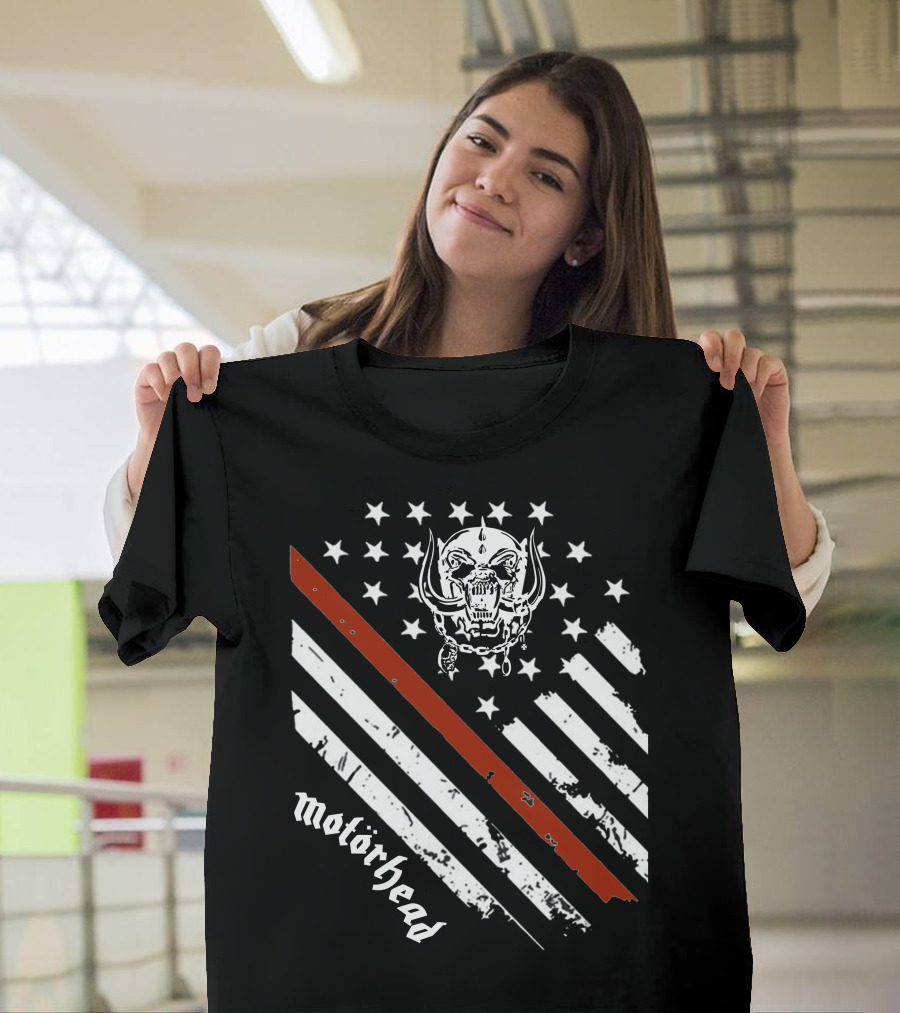 Motorhead Warpig Stars And Stripes T-Shirt