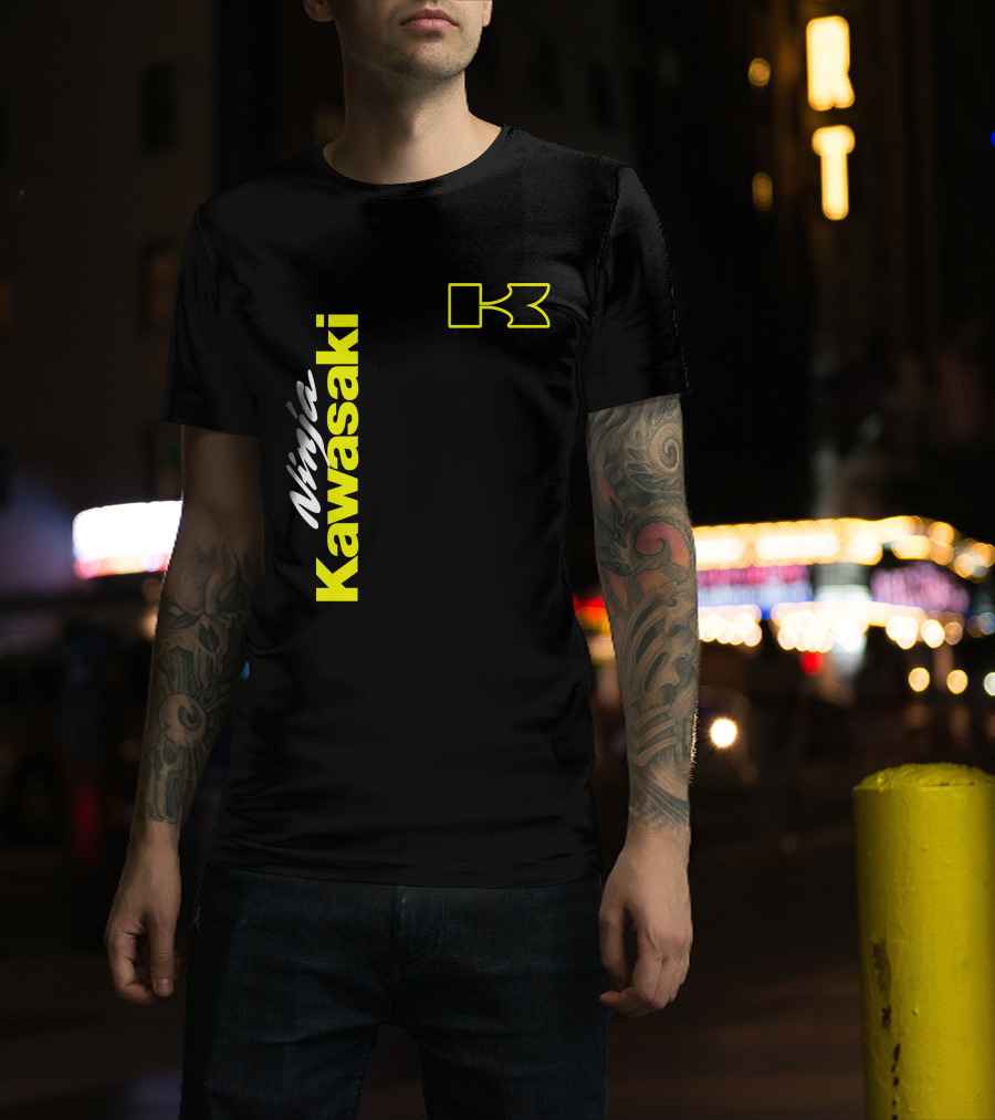 Kawasaki Ninja 02 Racing Style T-Shirt