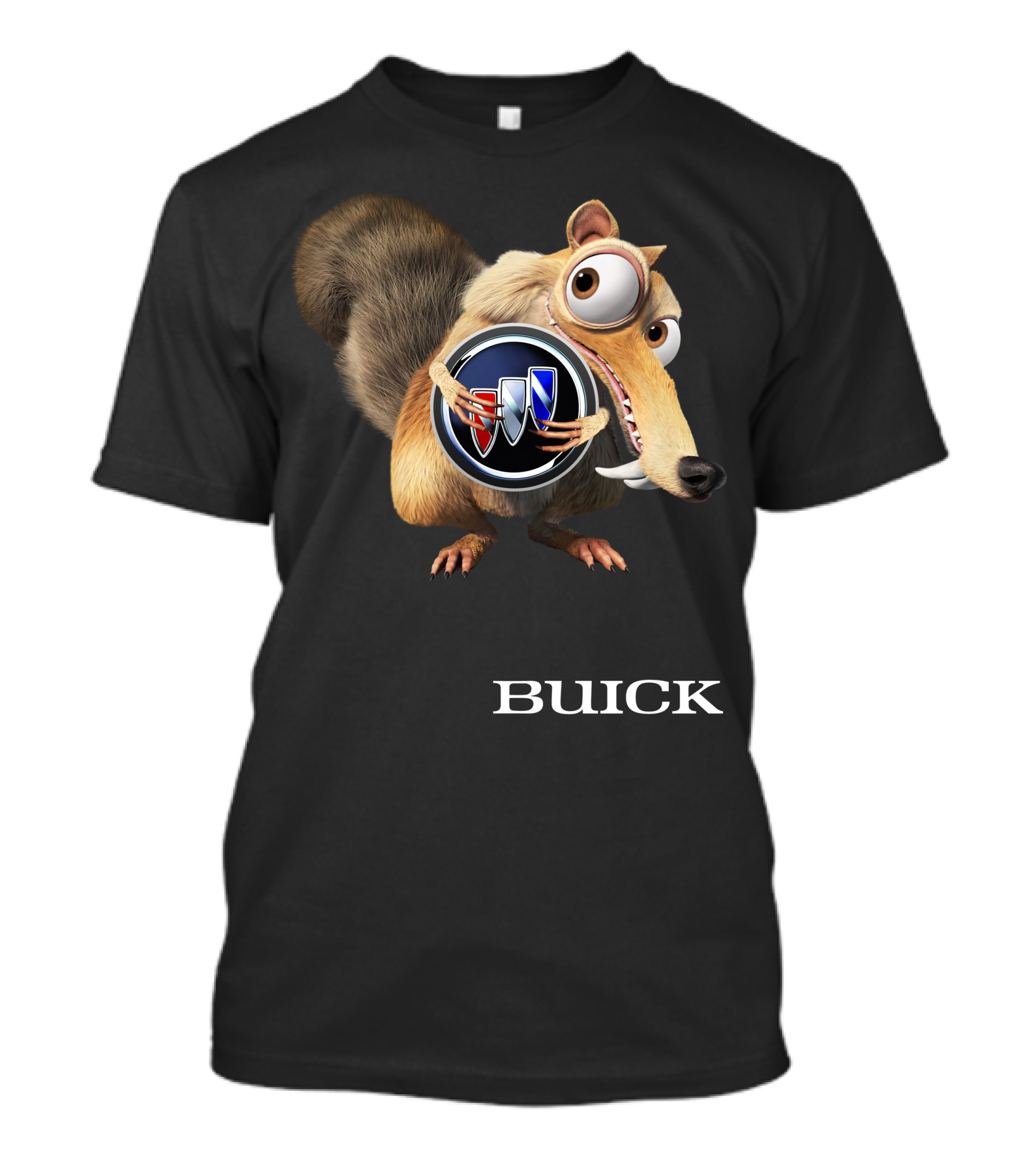 Buick Ice Age Scrat Holding T-Shirt