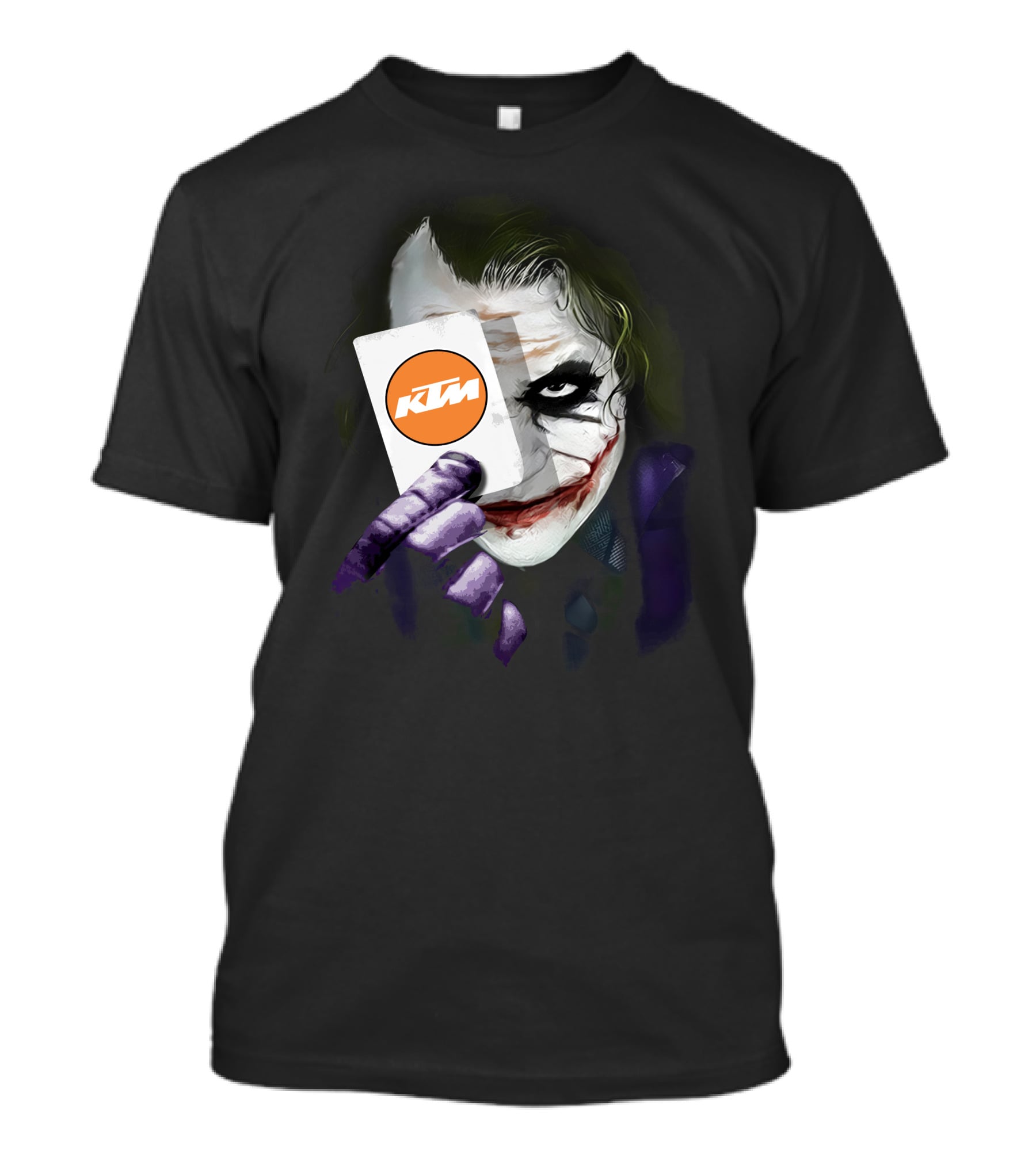 Ktm Joker Playing Card Face Paint T-Shirt