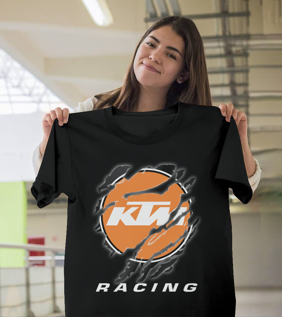 Ktm Racing 05 Shredded Orange T-Shirt