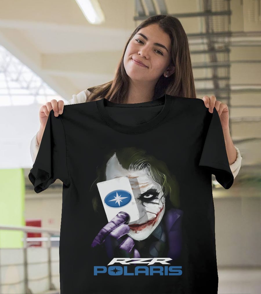 Rzr Joker Polaris Playing Card T-Shirt