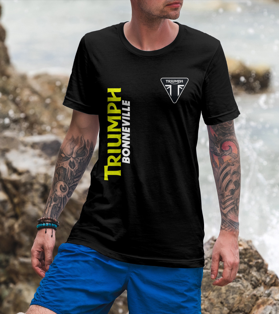 Triumph Bonneville Logo Triumph Triangular T-Shirt