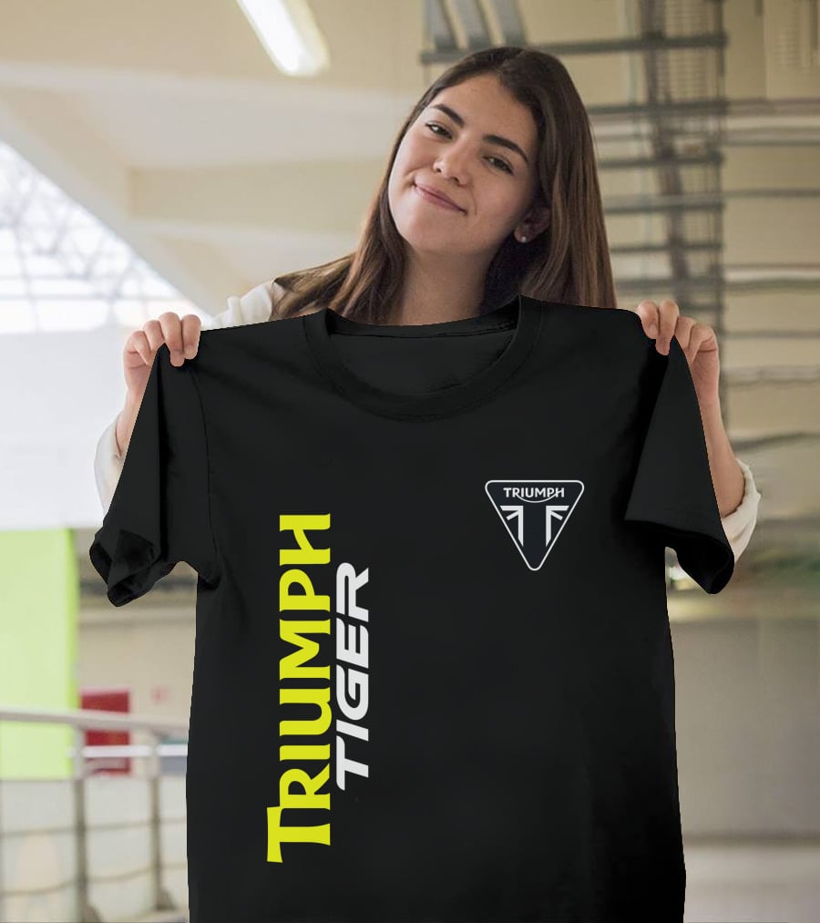 Triumph Tiger British Motorcycle T-Shirt