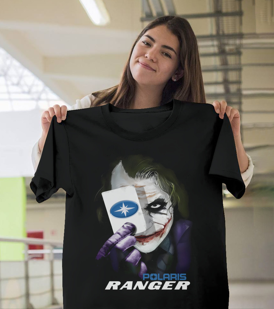 Polaris Ranger Joker Card Face T-Shirt