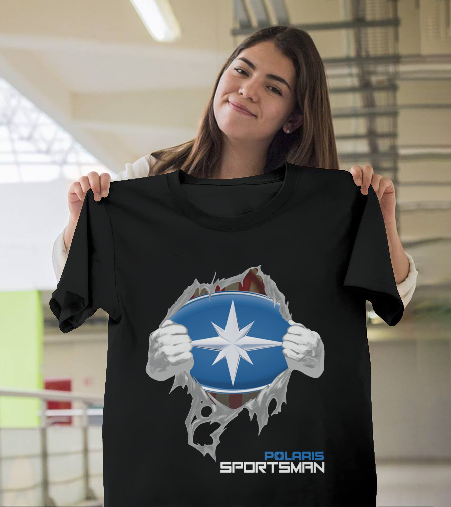 Polaris Sportsman Star Emblem Exposed T-Shirt