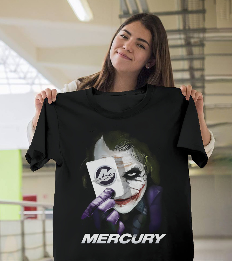 Mercury M Comic Villain Cardface T-Shirt