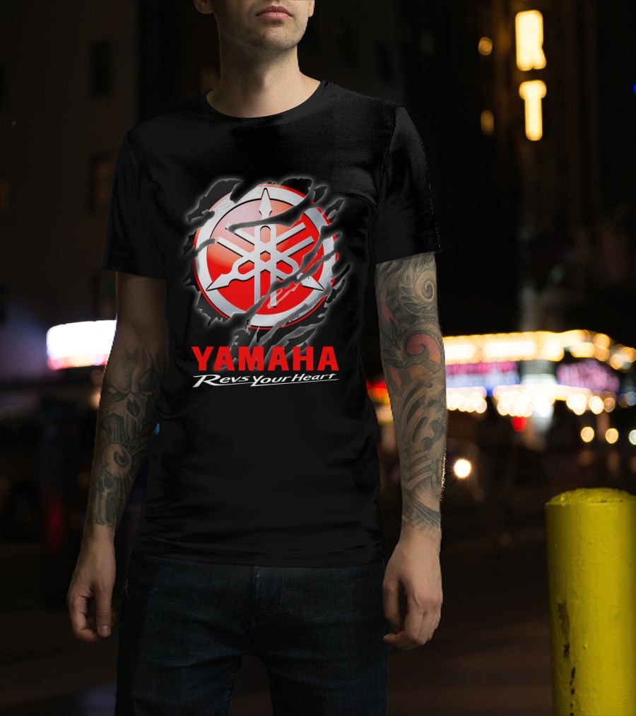 Yamaha Revs Your Heart 04 Red T-Shirt