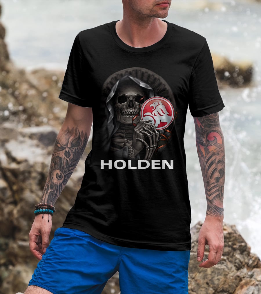 Holden Skull Logo Grim Reaper Icon T-Shirt
