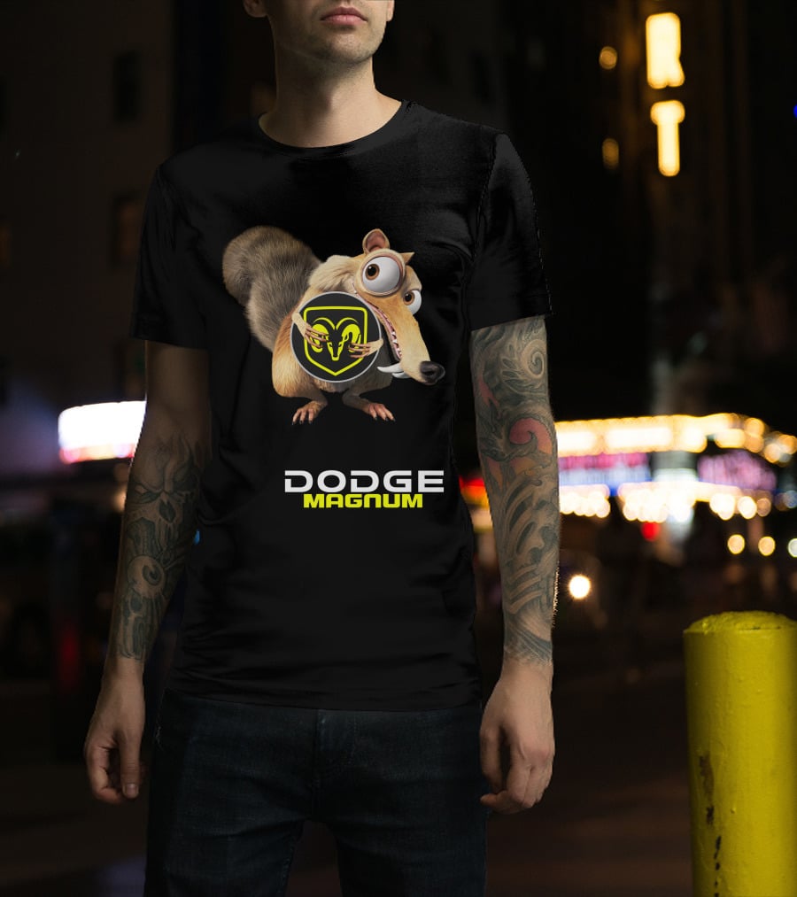 Scrat Holding Dodge Magnum Ram T-Shirt