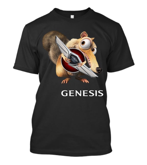 Ice Age Scrat Holding Genesis Car T-Shirt