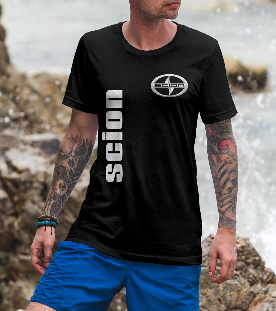 Scion 09 Automotive Logo Vertical T-Shirt