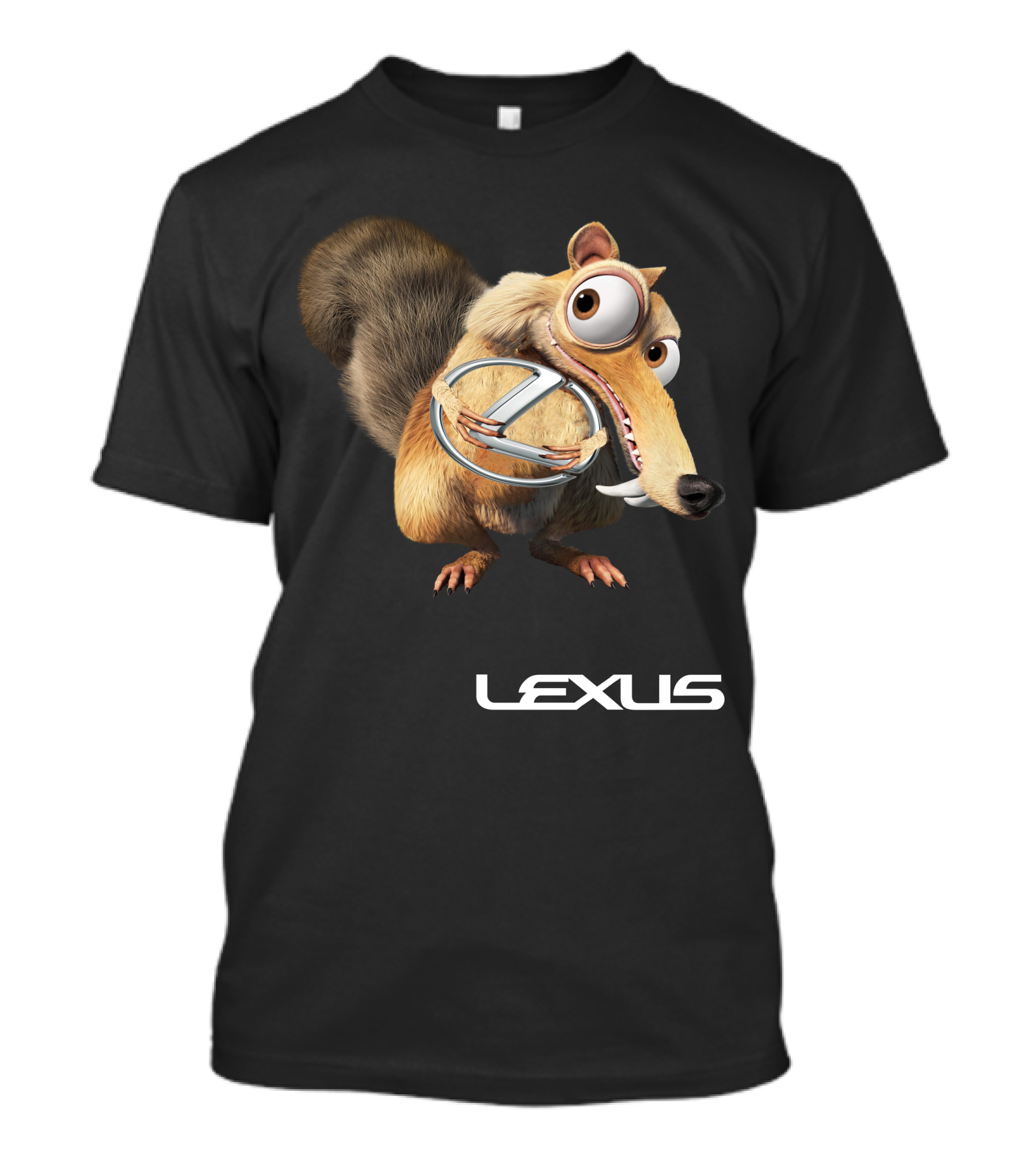 Lexus Ice Age Scrat Humor T-Shirt
