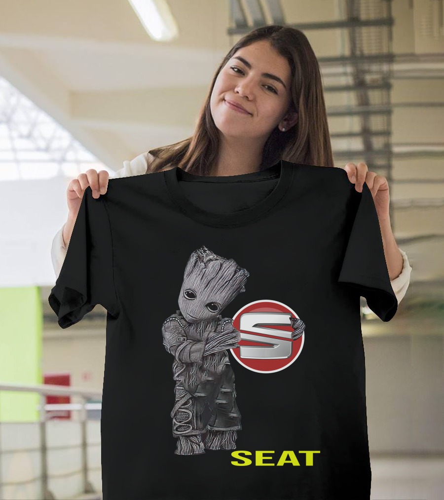 Groot Hugging Seat T-Shirt