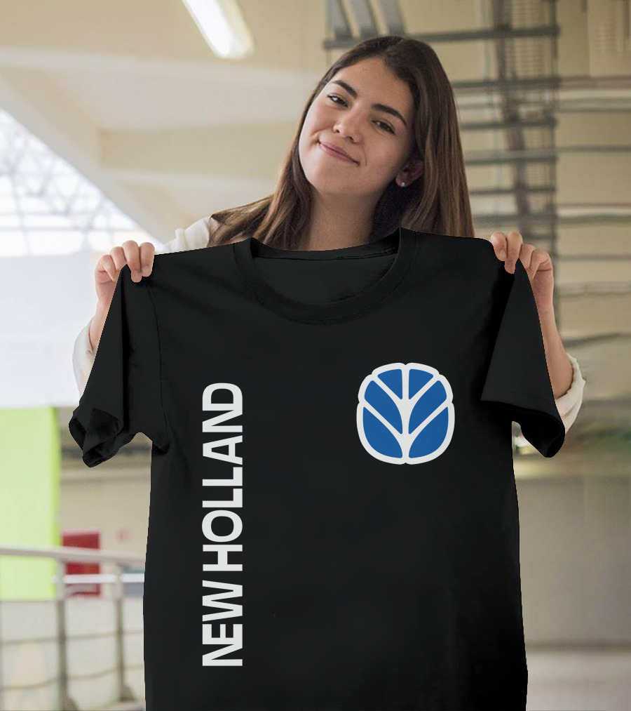 New Holland 12 Logo Blue T-Shirt