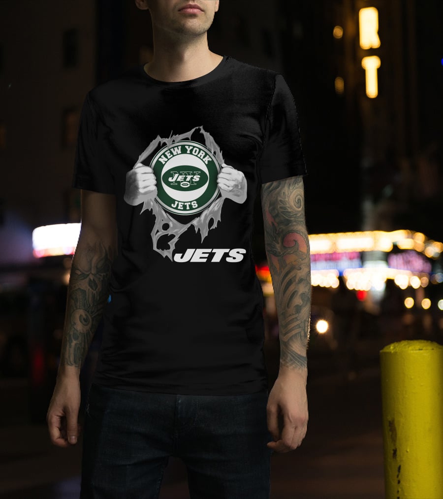 New York Jets 05 Peeling Hands T-Shirt