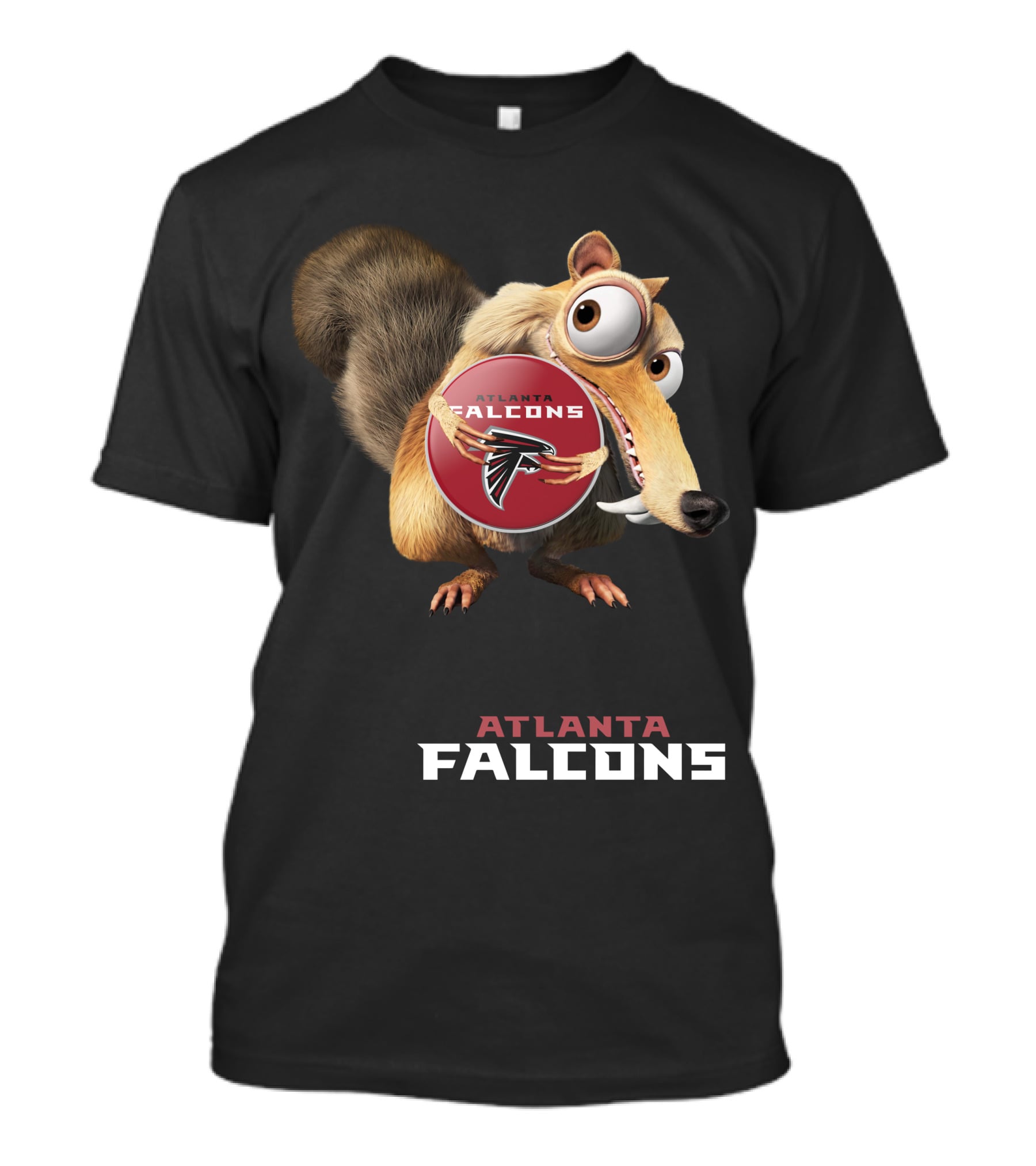 Atlanta Falcons Ice Age Crossover Scrat T-Shirt