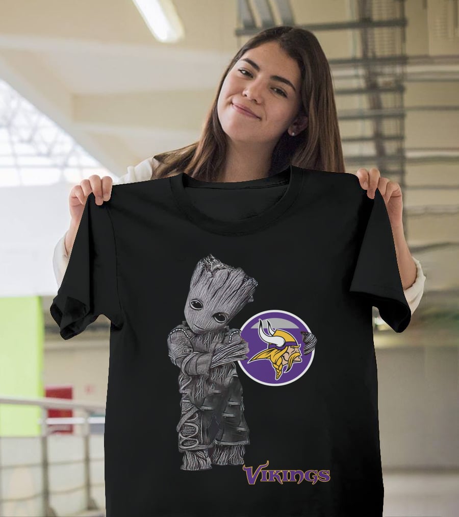 Vikings Nfl Groot Crossover T-Shirt