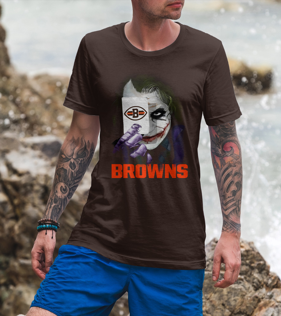 Browns Joker Card T-Shirt