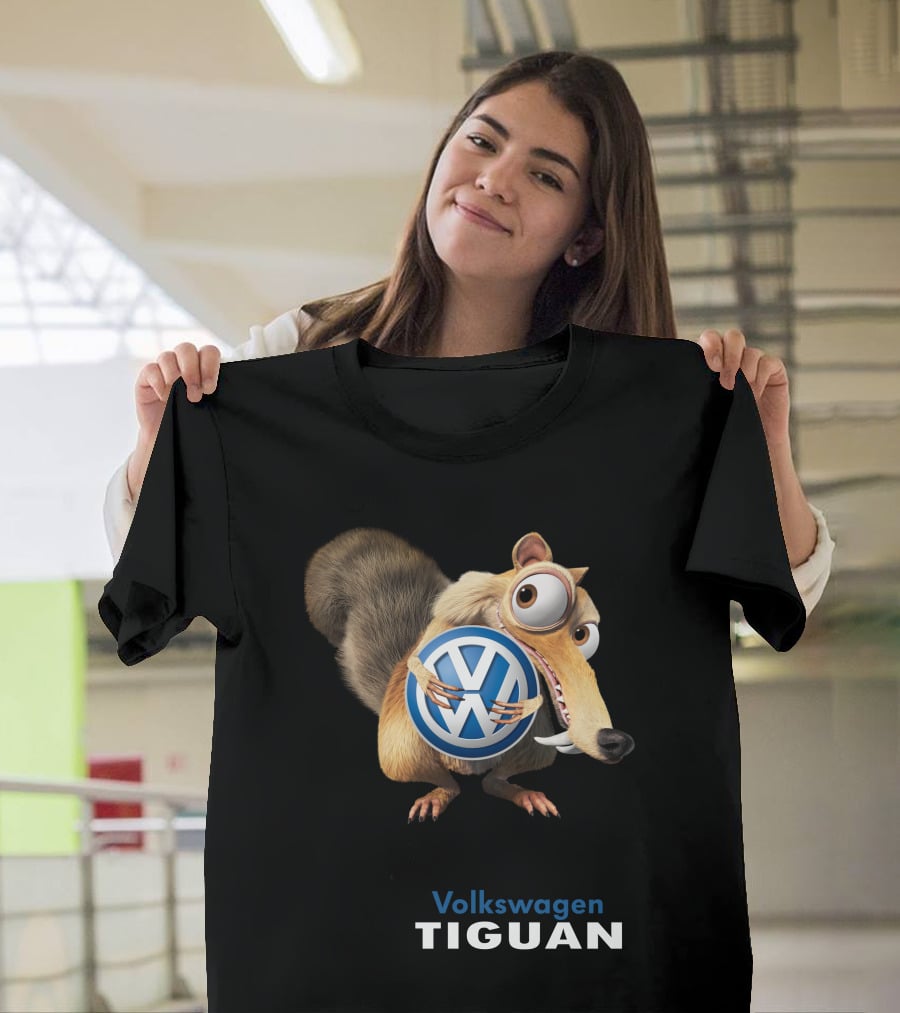 Volkswagen Tiguan Soc Scrat With Volkswagen T-Shirt
