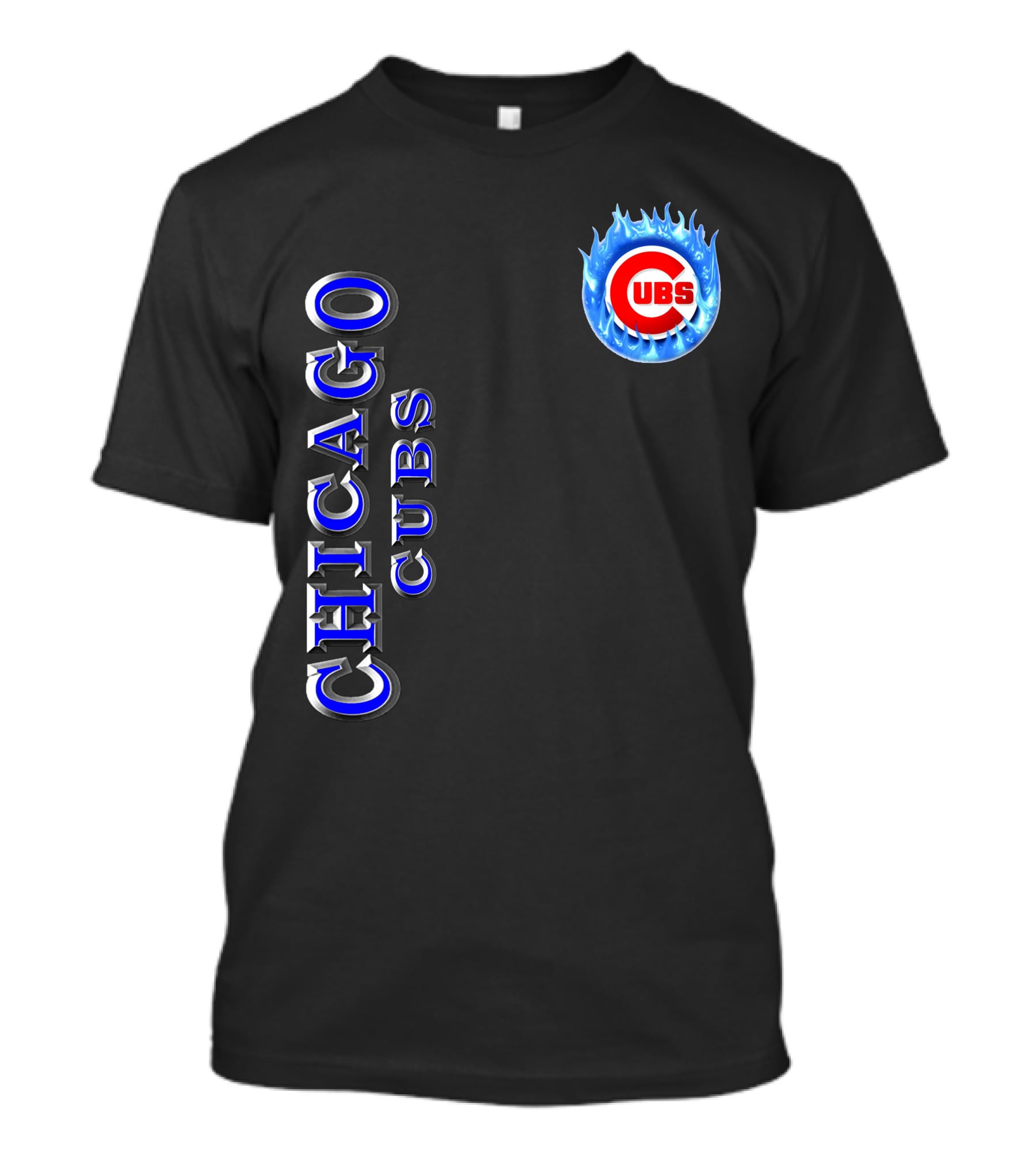 Chicago Cubs 03 Flame T-Shirt