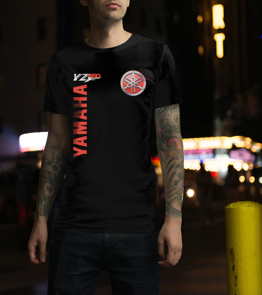 Yamaha Yz450 Motocross Racing T-Shirt