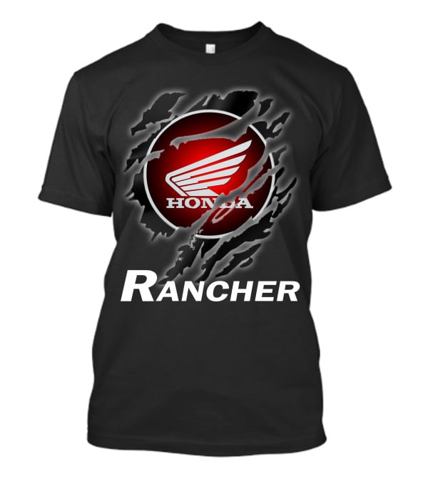 Rancher Honda Wing Logo Claw Marks T-Shirt