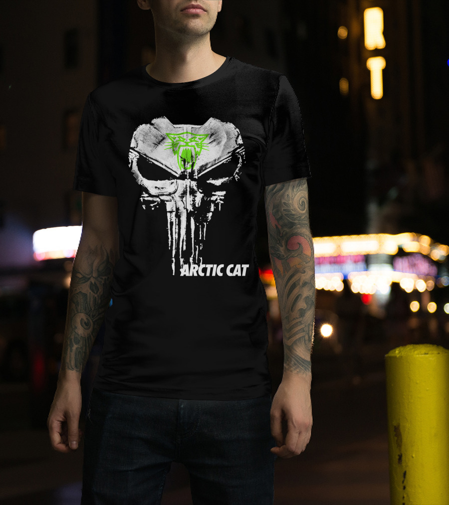 Arctic Cat Skull Logo Fusion T-Shirt