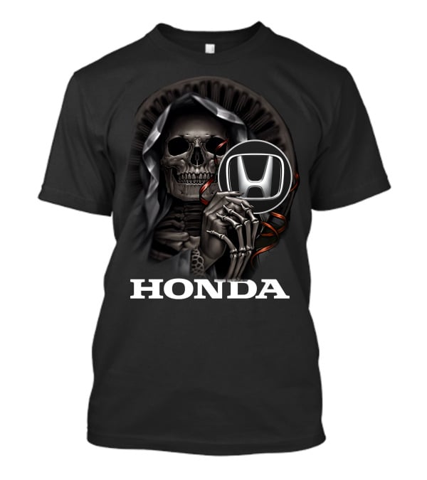 Honda Skull Reaper Holding T-Shirt