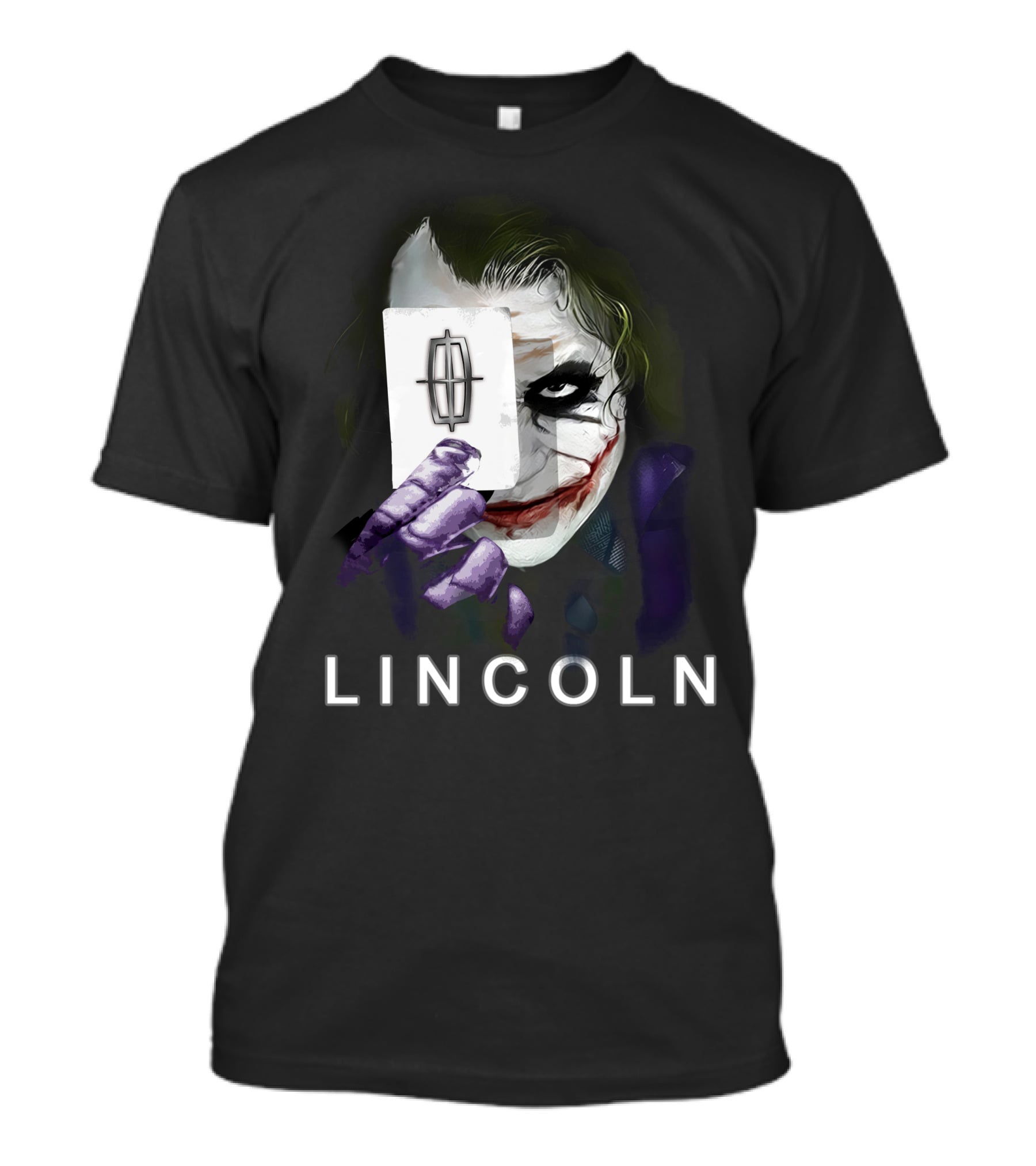 Lincoln Joker Card T-Shirt