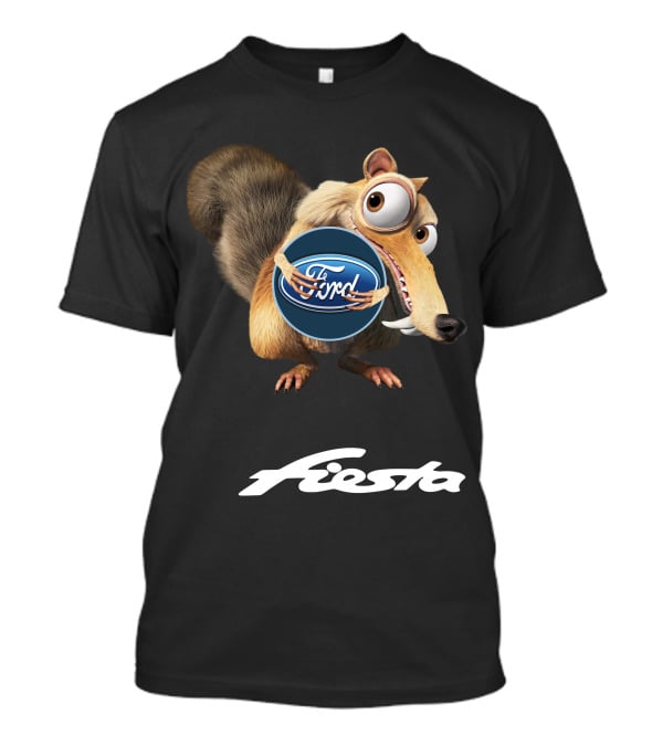 Ford Fiesta Scrat Ice Age Crossover T-Shirt