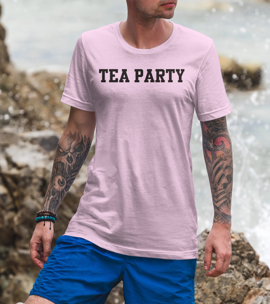 Daz Black Merch Tea Party T-Shirt