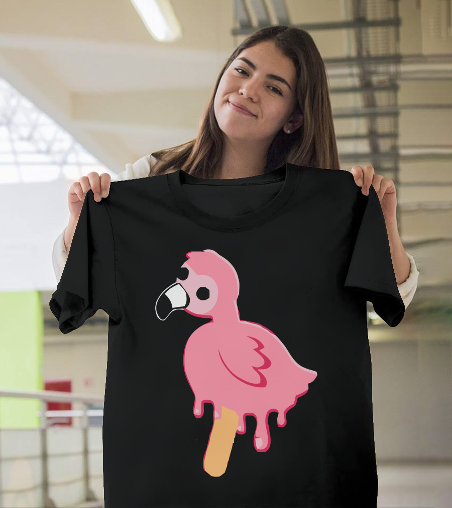 Flimflam Flamingo Popsicle Merch T-Shirt