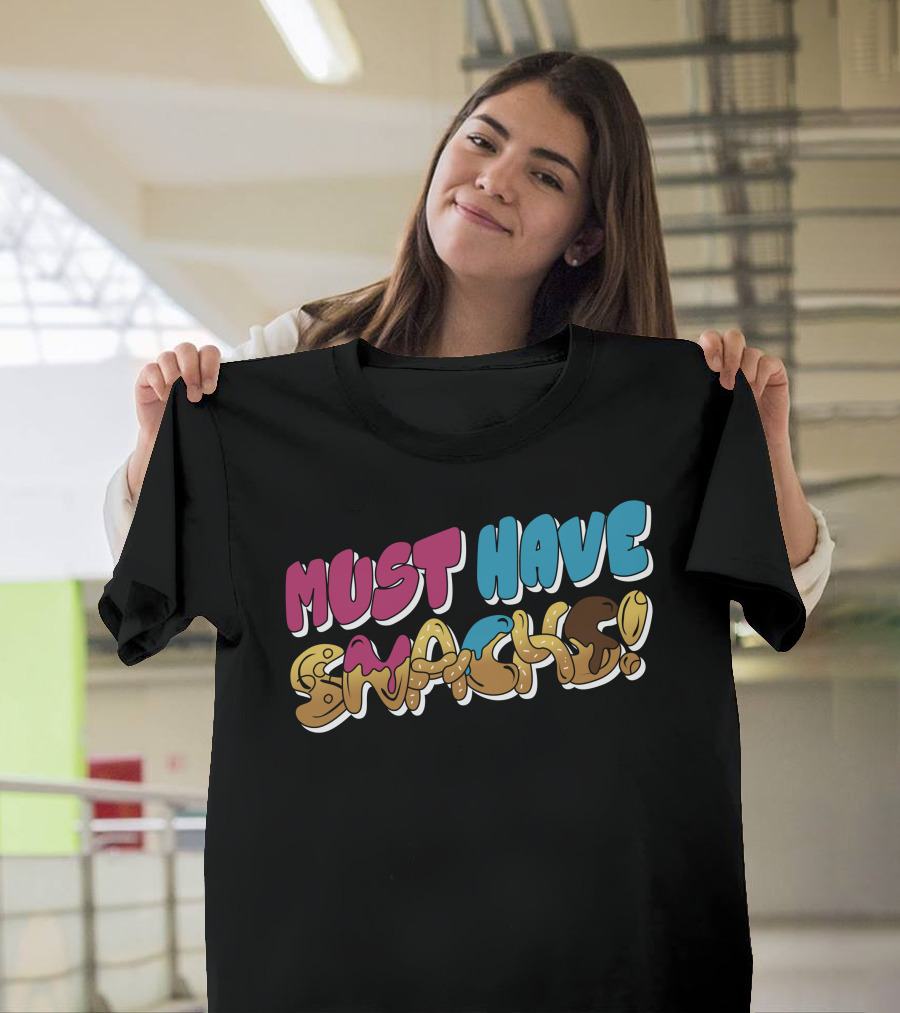 Morejstu Merch Must Have Snacks T-Shirt
