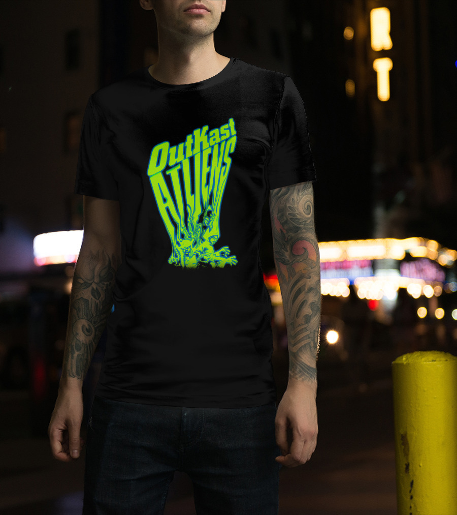 OutKast ATLiens Retro Sci-Fi Neon T-Shirt